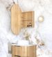 Noosa 900x450 Woodland Oak Shaving Cabinet