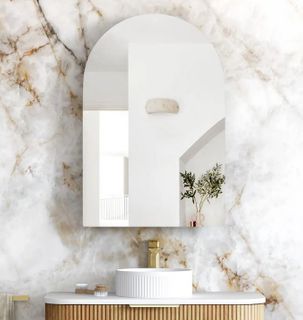 Archie 900mm Woodland Oak Shaving Cabinet