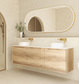 Byron 1800mm Natural Oak Wall Hung Vanity