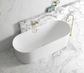 Attica Bondi 1700 Matte White Bath with Overflow