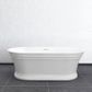 Hampton 1500x750x560 Gloss White Bathtub OF