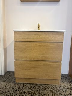 Zara 750 vanity  Natural Oak