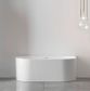 Attica Noosa 1500 Gloss White BTW Multi-fit Bath with Overflow