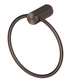 Mica Dusk Bronze Fluted Towel Ring