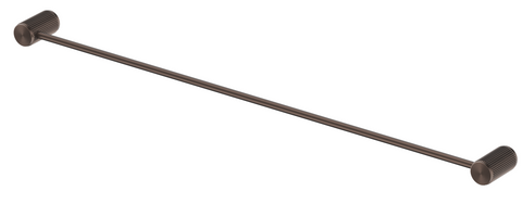 Mica Dusk Bronze Fluted Single Towel Rail 800mm