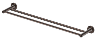 Mica Dusk Bronze Double Towel Rail 800mm