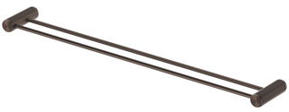 Mica Dusk Bronze Fluted Double Towel Rail 800mm