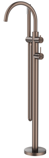 Mica Dusk Bronze Freestanding BathSpout  Mixer w/Hpiece