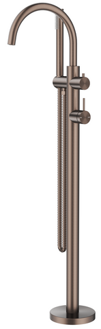 Mica Dusk Bronze Freestanding BathSpout  Mixer w/Hpiece