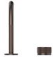 Mica Dusk Bronze Fluted Gooseneck Basin Hob Spout & Mixer