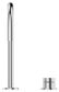 Mica Chrome Tall Gooseneck Hob Spout & Mixer