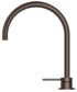Mica Dusk Bronze Tall Gooseneck Hob Spout & Mixer