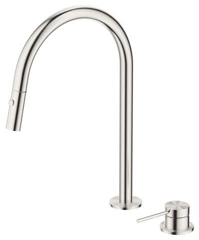 Mica Brushed Nickel  PO Kitchen Hob Spout & Mixer