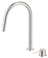 Mica Brushed Nickel  PO Kitchen Hob Spout & Mixer