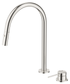 Mica Brushed Nickel  PO Kitchen Hob Spout & Mixer