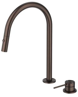 Mica Dusk Bronze PO Kitchen Hob Spout & Mixer