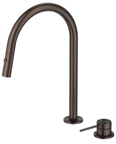 Mica Dusk Bronze PO Kitchen Hob Spout & Mixer