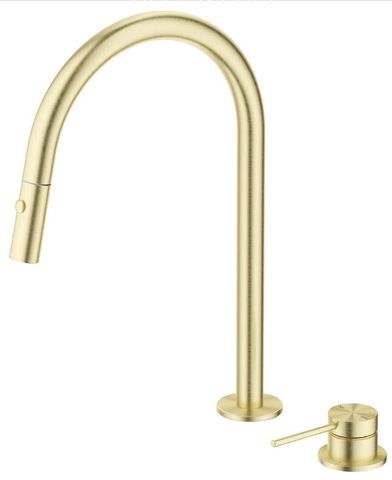 Mica French Gold PO Kitchen Hob Spout & Mixer