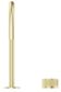 Mica French Gold Fluted Tall Gooseneck Hob Spout & Mixer