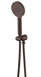 Mica Dusk Bronze Wide Hand Shower On Wall Bracket