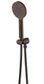 Mica Dusk Bronze Wide Hand Shower On Wall Bracket