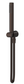Mica Hand Shower On Wall Bracket - Dusk Bronze