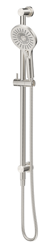 Mica Brushed Nickel Shower Rail w/ Handpiece