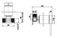 Mica Chrome Shower Mixer - TRIM KIT