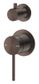 Mica Dusk Bronze Shower Mixer Diverter - 2P - TRIM KIT