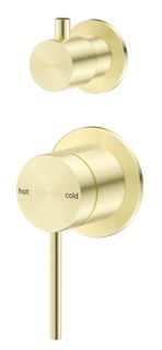 Mica French Gold Shower Mixer Diverter - 2P - TRIM KIT