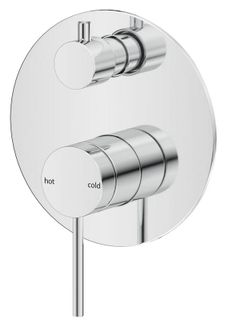 Mica Chrome Shower Mixer Diverter - 1P - TRIM KIT