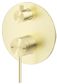 Mica French Gold Shower Mixer Diverter - 1P - TRIM KIT