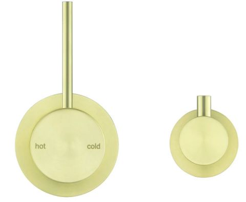 Mica French Gold Shower Mixer Diverter - UPSW- TRIM KIT