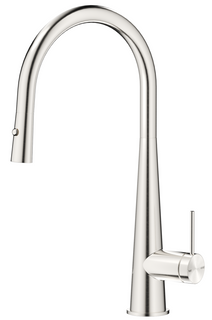 Mica Brushed Nickel Pull-Out Cone Sink Mixer