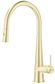 Mica French Gold Pull-Out Cone Sink Mixer