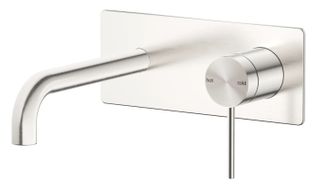 Mica Brushed Nickel Wall-Spout Combo - 1P - TRIM KIT