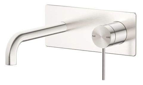 Mica Brushed Nickel Wall-Spout Combo - 1P - TRIM KIT