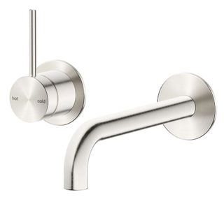 Mica Brushed Nickel Wall-Spout Combo - UP - TRIM KIT