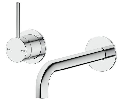Mica Chrome Wall-Spout Combo - UP - TRIM KIT