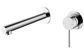 Mica Chrome Wall Straight Spout Combo - 2P - TRIM KIT