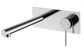 Mica Chrome Wall Straight Spout Combo - 1P - TRIM KIT