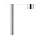 Mica Chrome Wall Straight Spout Combo - 1P - TRIM KIT