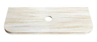 Bondi English Edge 1200x460x50 Sand Dune Top