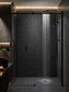 Gladstone Sliding Shower Screen Gun Metal