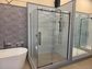 Gladstone Sliding Shower Screen Gun Metal