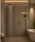 Gladstone Sliding Shower Screen Brushed SS
