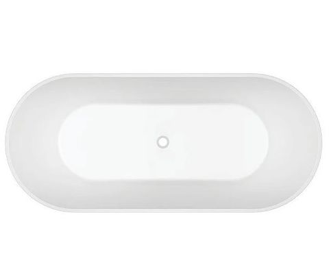 Adore 1500 x 745 Matte White Free-standing bath (INC MATTE WHITE O/F OUTLET)
