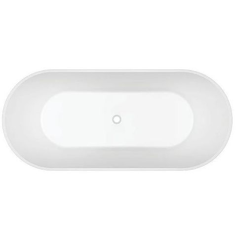 Adore 1700 x 745 Matte White Free-standing bath (INC MATTE WHITE O/F OUTLET)