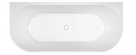 ECO 1400 x 700 Back to Wall Free standing bath (NON OVERFLOW)