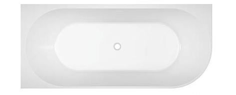 ECO 1400 X 700 Left hand Corner Freestanding bath (NON OVERFLOW)